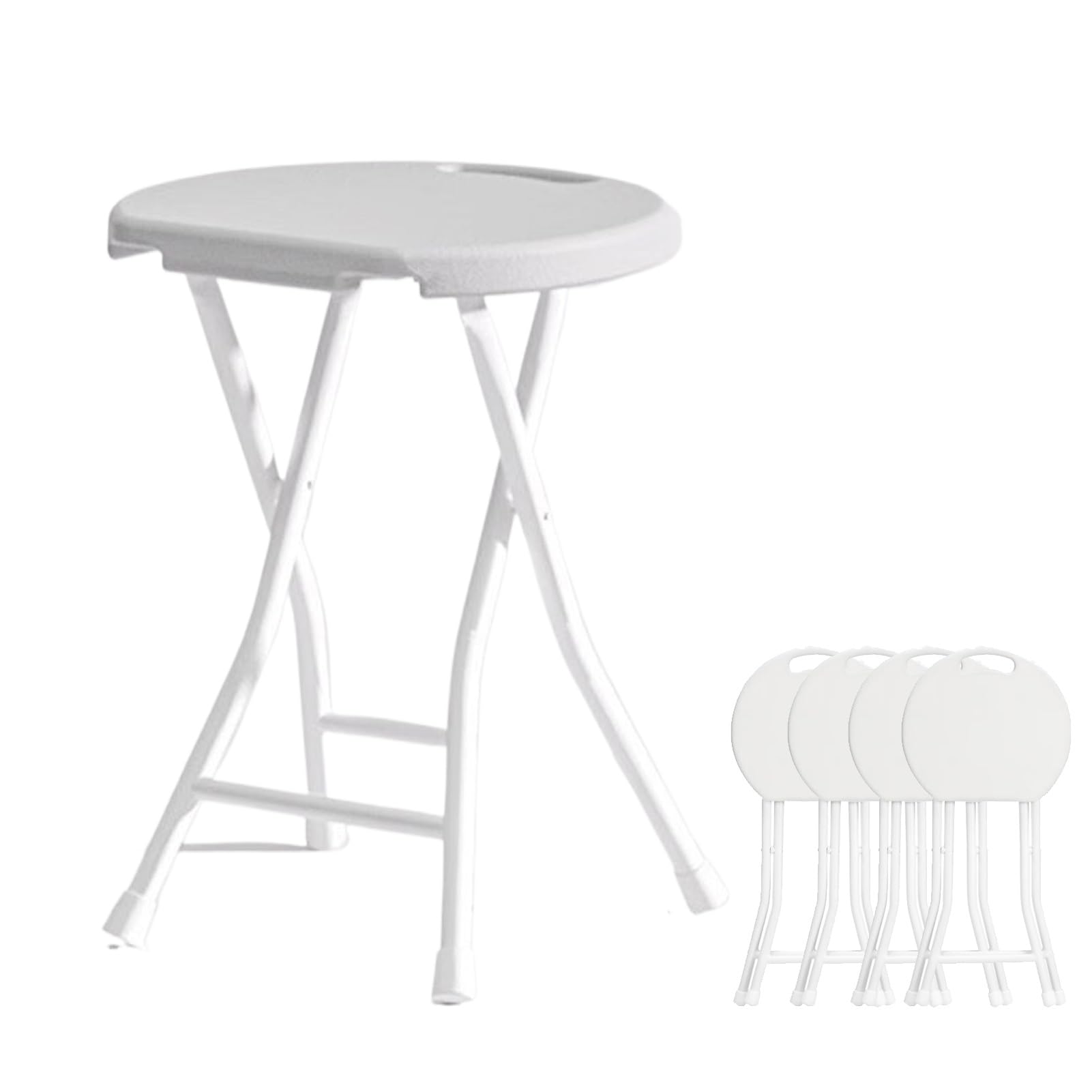 Tabouret de camping pliable avec poignée pour pique-nique