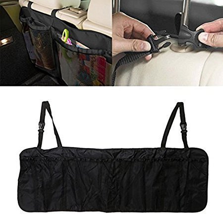 Multipurpose Car Back Seat Organizer | Universal Travel Storage Organizer for Car Seat | Hanging Seat Organizer for Accessories and Essentials-image-29