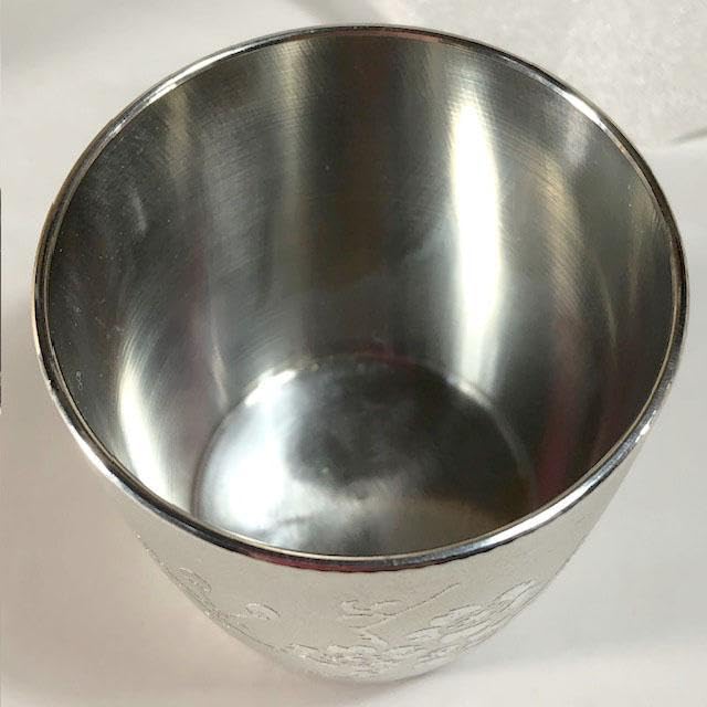 銀杯　サツマ山堂皇　錫　骨董　6個 銀杯 サツマ山堂皇 錫 骨董 6個