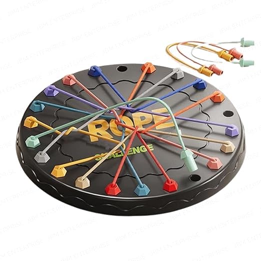 YAVRIXZ Educational Rope Challenge Toys - Indoor Games for Kids 7-14 Years - Engaging Board Games for Family - Gift for Both Boys & Girls Age 8-10 - Develops Motor Skills & Problem Solving