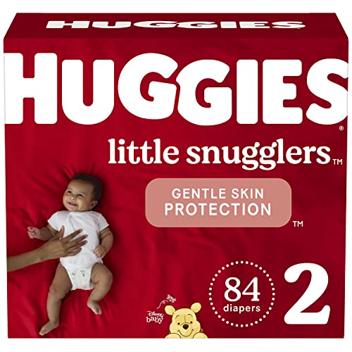 Image of Huggies Little Snugglers Diapers, Size 2