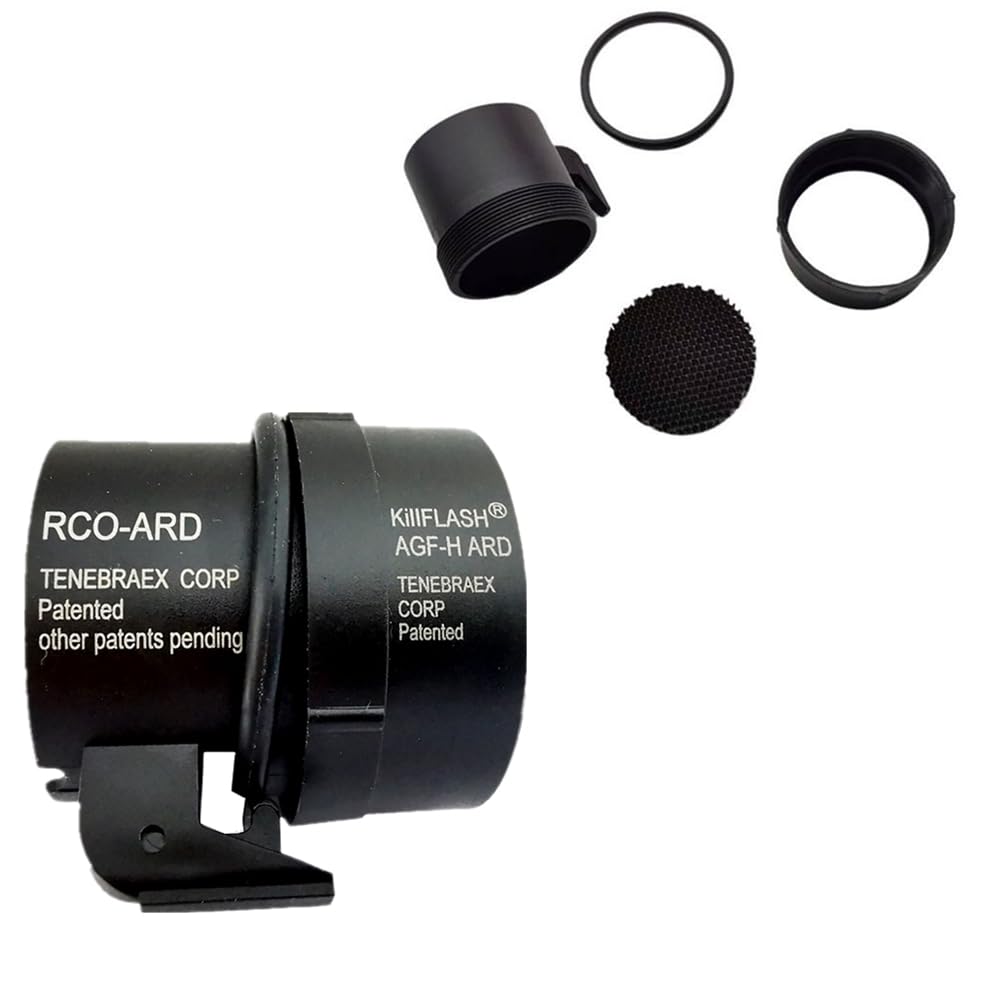 Honeycomb Mesh Protective Cover Kill Flash Anti-riflesso Device for ACOG 4x32 Scopes