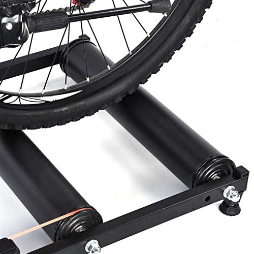 Wertyu Bike Roller Platform Bicycle Stand Supports Indoor Foldable Bicycle Roller Trainer Fitness Equipment Indoor Exercise Bike Trainer Home Training #TOP3