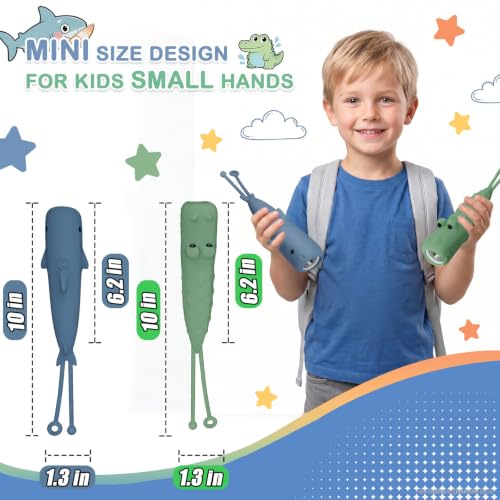 Image of Crocodile Shark Outdoor Flashlight Rechargeable, Fun and Lightweight Flashlight Suitable for Camping and Outdoor Exploration, Dog Walking, Birthday Gift