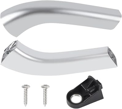 Interior Door Handle Chrome Silver,Compatible with Man M-A-N TGX TGL TGA TGS TGM Truck Door Opener Inner Door Handle 81626304155 81626304156Front Right