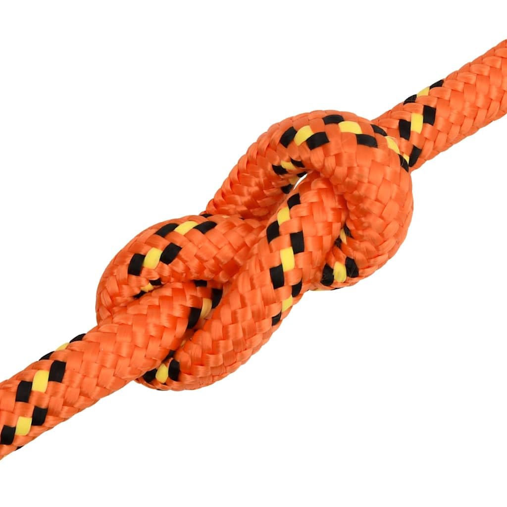 Corda per barca, arancione, 20 mm, 50 m, in polipropilene