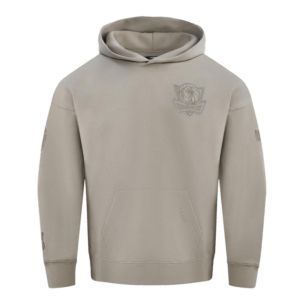 Sudadera Pro Standard NBA marrón Drop Shoulder FLC de alta calidad 8