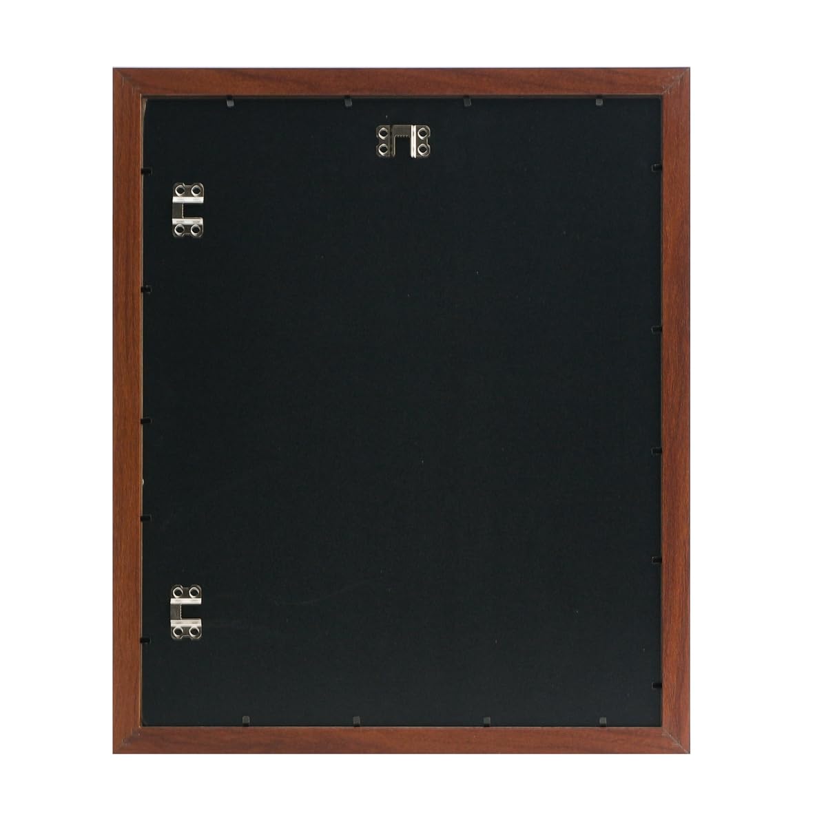 Frame Amo Walnut Brown 14x17 Picture or Poster Frame, 1 inch Wide Border, Smooth Finish, Acrylic Front