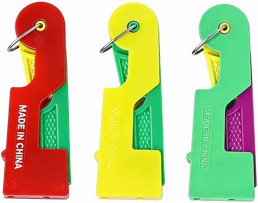 Automatic Needle Threader, Hand Sewing Tools for Embroidery, Cross Stitch, Quilting Thickened Version DIY Craft Accessories (20 Pieces,One Size)