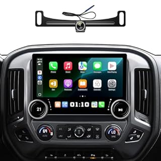 11.5" Android 13 Car Stereo for Chevy Silverado & GMC Sierra 1500 2500 3500 (2014-2018) - 4GB+64G Wireless CarPlay Android Auto with Dual Physical Knobs, Support Bose System, 1280x800 QLED Screen