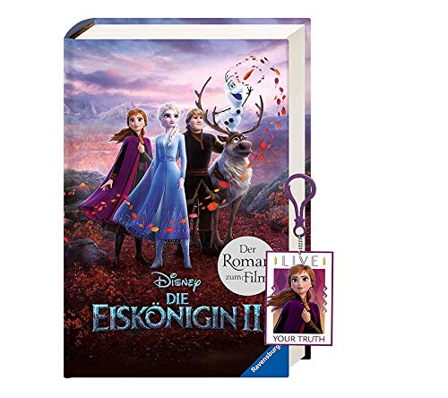 Ravensburger Verlag GmbH Disney De ijskoningin 2: de roman naar de film: de complete, onkorte filmgeschiedenis + 1 x ijskoningin-sleutelhanger