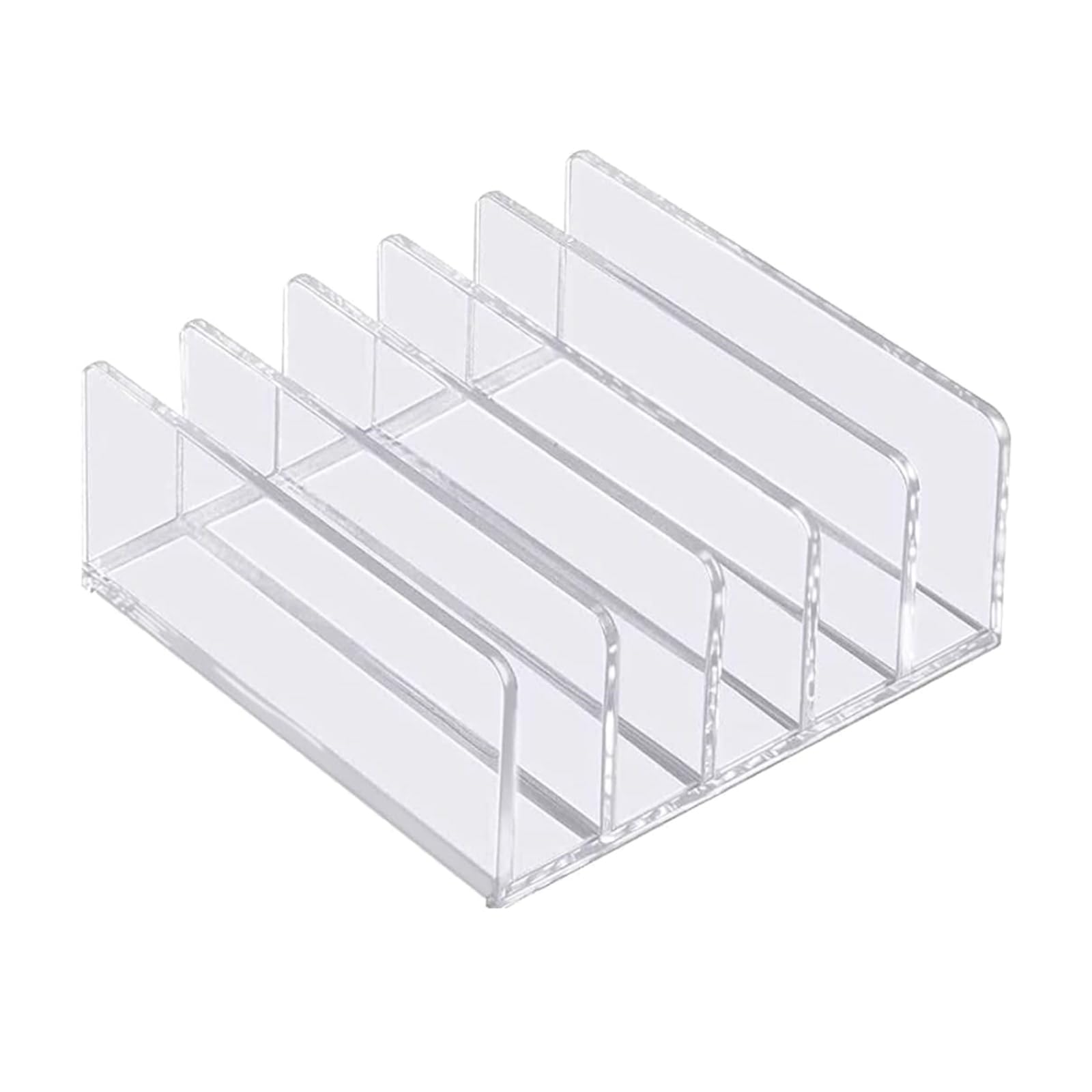 Hsioluted Desktop File Organizers File Rack Acrylic Magazine Rack Book Storage Shelf School Supplies for Paper Management Desktop Sorter Magazine Organiz for Paper Management