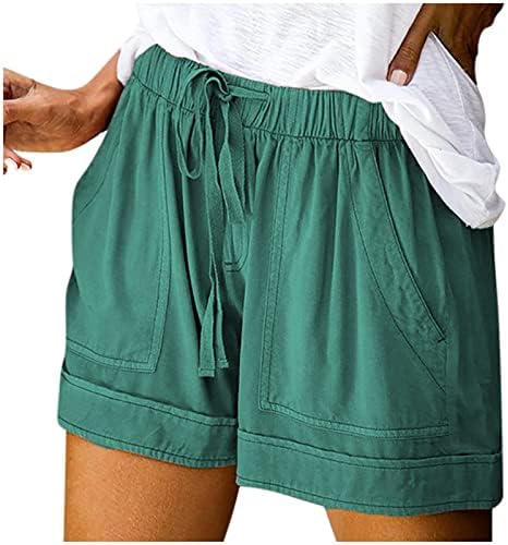 Dames Broek Katoen Linnen Broek Joggingbroek Hoge Taille