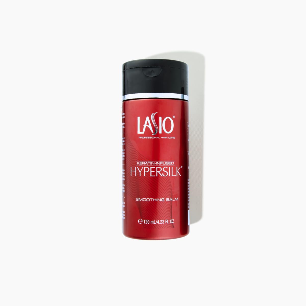 LASIO Keratin-Infused Hyper Silk Smoothing Hair Balm: Heat Protectant, Frizz Eliminator, Volume & Shine Booster for All Hair Types, 4.23 oz