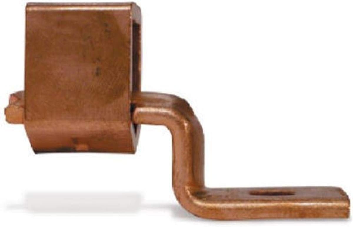 Gardner Bender GSLU-35N Copper Mechanical Cable Lug, 14-6 AWG Solid Wire, 14-10 Stranded Wire, โ
Inch. Stud, Reusable - All Copper, 2 Pk.