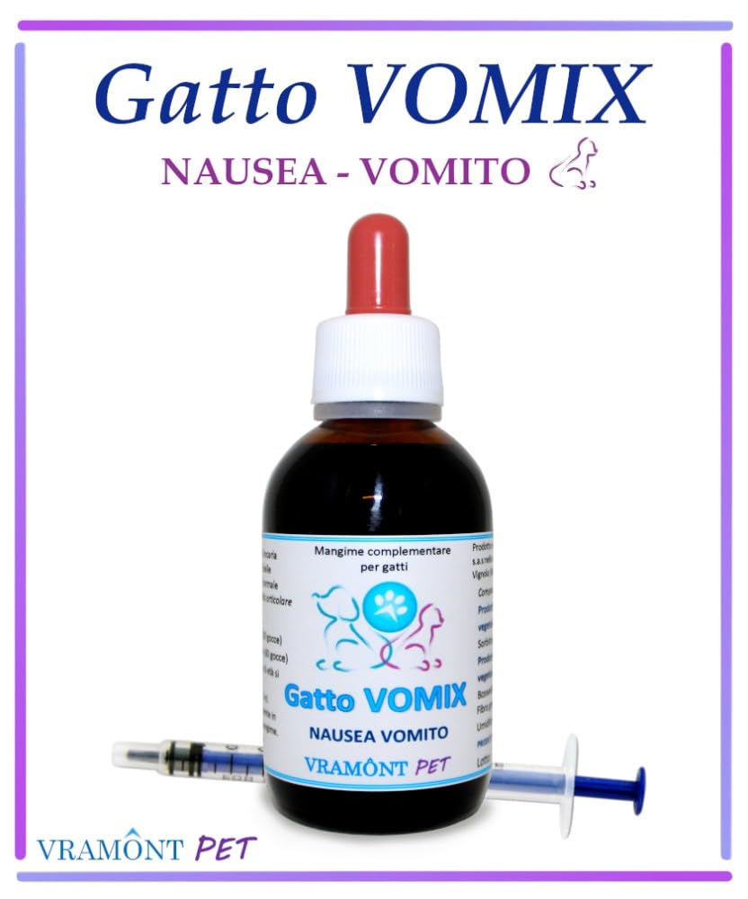 GATTO VOMIX Nausea e Vomito 50ml gocce