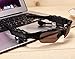 Wireless Bluetooth Sunglasses Anti-ray Stereo 4.1 Music Bluetooth Headphones for Men Support Both Headset and Hands-Free for All Kinds of Cell Phones (Black-Gray)