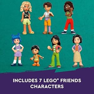 LEGO Friends Heartlake City Shopping Mall Toy, Building Kit with Mini-Doll Accessories for Kids to Build Social Skills and Play Together, Gift Set for 8 Year Old Kids, Girls and Boys, 42604 — photo 4 of 6