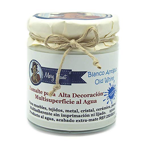 Pintura Multisuperficie al agua Mate efecto Chalk 250 (Blanco Antiguo)