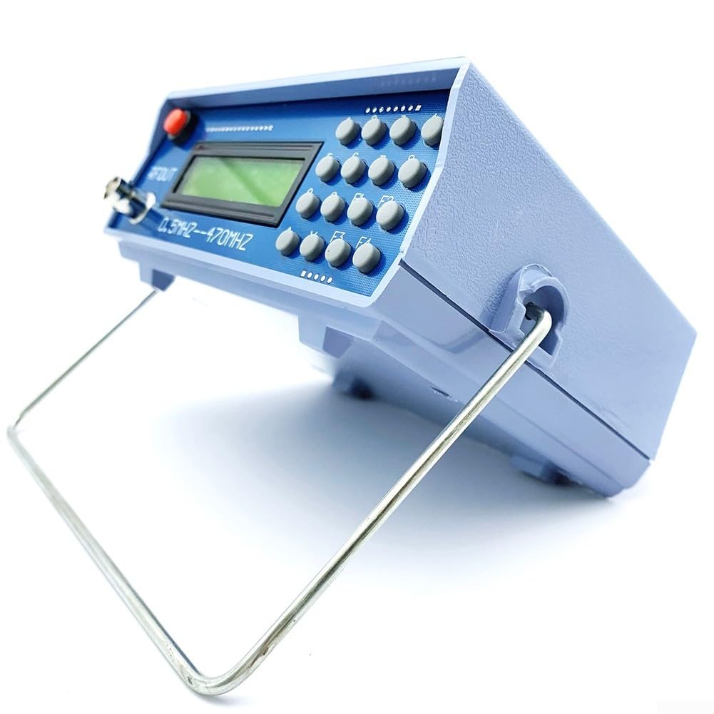 Generatore di segnale radio RF, generatore di segnale citofono, generatore di segnale radio FM da 0,5 MHz a 470 MHz, 210 x 160 x 70 mm