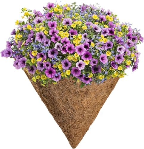 TINGMEI Pre-Formed Replacement Cone Shaped Coco Liner,Set of 2 (12 Inch) image 4