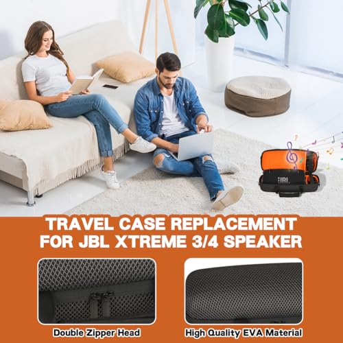 Housse JBL Xtreme 4 et Xtreme 3 étanche en EVA rigide avec sangle