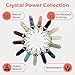 Cmidy Crystal Pendants 14pcs Bullet Shape Healing Pointed Chakra Pendants Sugilite Quartz Crystal Stone Charm for Necklace Jewelry Making Balance Spiritual Reiki