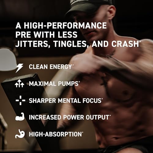 Image of Kaged Pre Workout MAX Powder | Blue Raspberry | Tingle Free, High Stim Pre-Workout | 305 mg Caffeine, Creatine, L-Citrulline | MAXCatalyst for Absorption | Supplements for Men & Women | 20 Servings