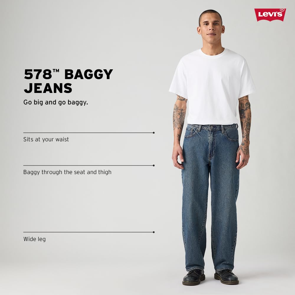Levi's Mens 578® Baggy Fit Jean