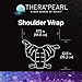 TheraPearl Color Changing Shoulder Wrap, Reusable Hot Cold Therapy Wrap with Gel Beads for Shoulder Pain Relief, Flexible Hot and Cold Compress, Best Ice Pack for Rotator Cuff Pain, Sports Injuries