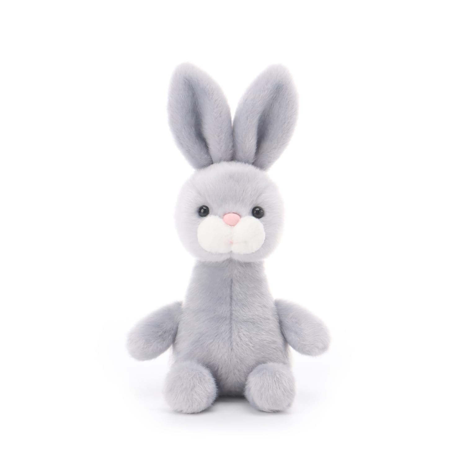 Apricot Lamb Silver Grey Looking Bunny Rabbit Plushies Stuffed Animals for Baby Girl and Boy, Soft Cute Plush Toys for Kids, 7 Inches — image 1