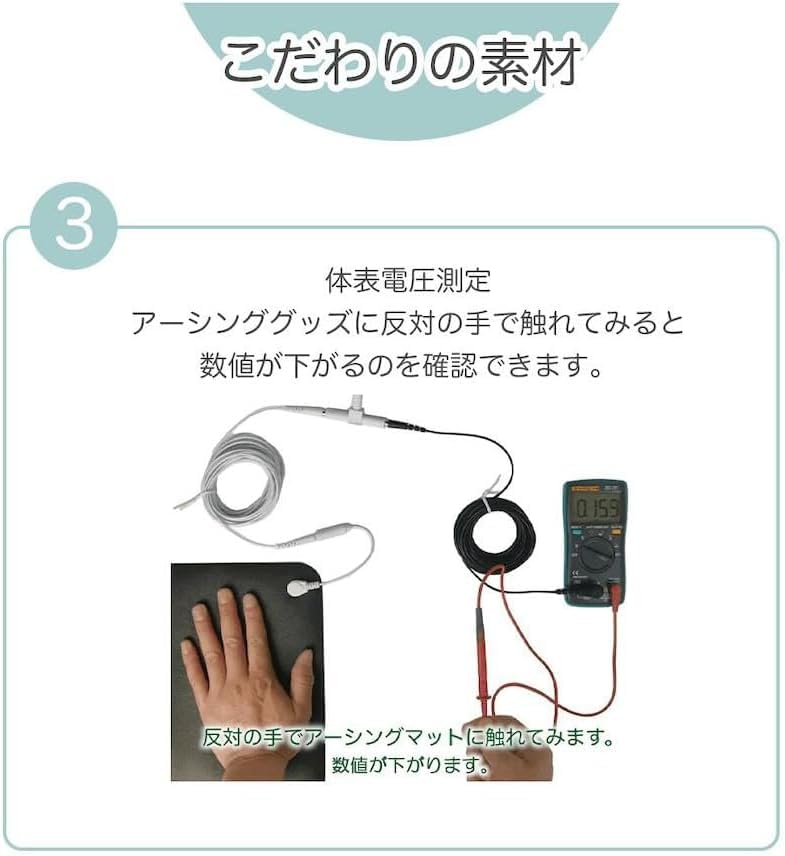 Amazon.co.jp: riraku-life(ﾘﾗｸﾘﾌｪ） 大地と繋がるアーシング健康法用
