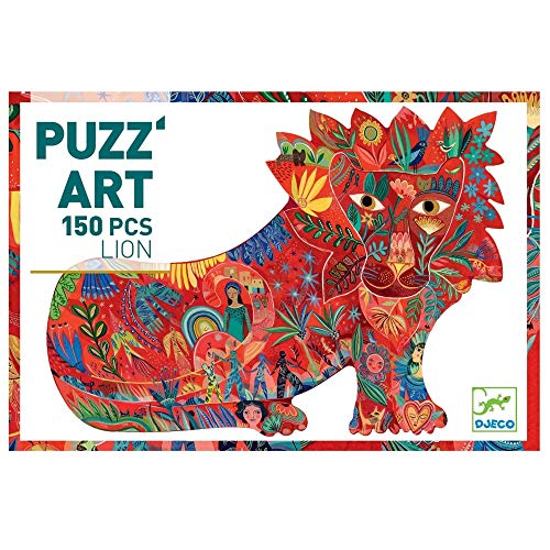 DJECO Puzz Art Lion Jigsaw Puzzle, 1000