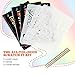 Mocoosy 3 Pack Rainbow Scratch Art Paper Notebooks, Spiral Bound Magic Scratch Pads for Kids Arts Crafts Supplies, Black Sketch Note Coloring Activity Book Easter Basket Stuffer Gifts for Girls Boys