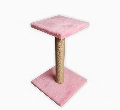 Platform Kedi Tırmalama Tahtası - 52Cm, Pembe