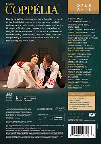 Léo Delibes : Coppélia. Nunez, Muntagirov, Avis, Royal Ballet, Wordsworth, De Valois. – vue 3
