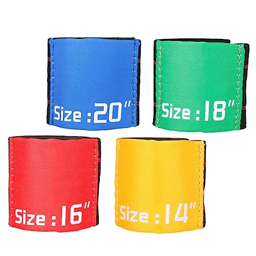 Kisangel Drum Practice Mute Belt Set Elastic Cymbal Pads for Hi Hat Accessories Reducing Up to Noise for Cymbals Durable Material