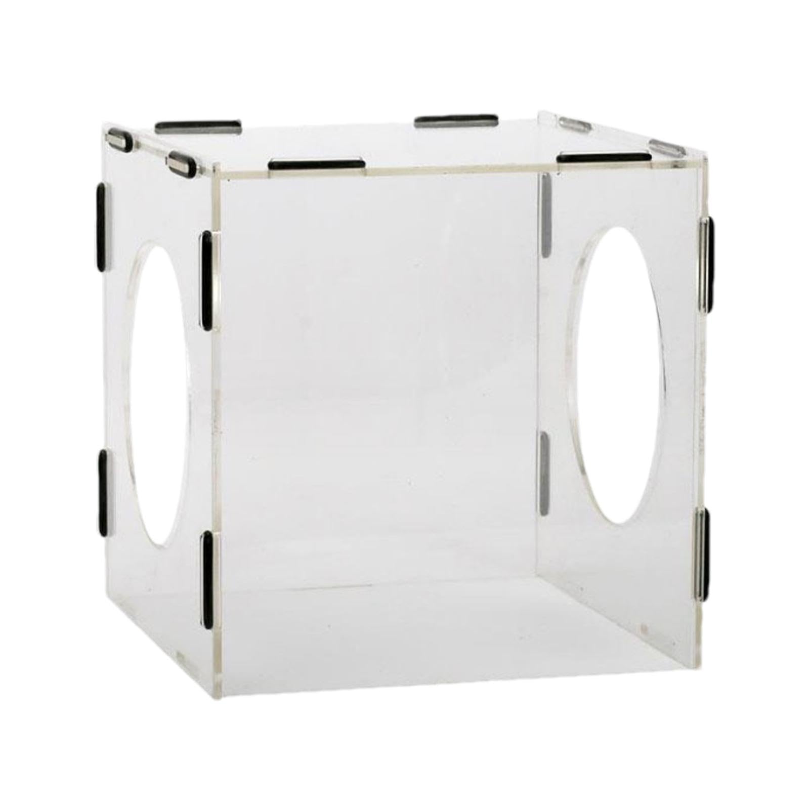 Caja de polvo pulidora – Caja de lijado a prueba de polvo | Mesa de molienda eléctrica, caja de polvo transparente cerrada para trabajos de molienda