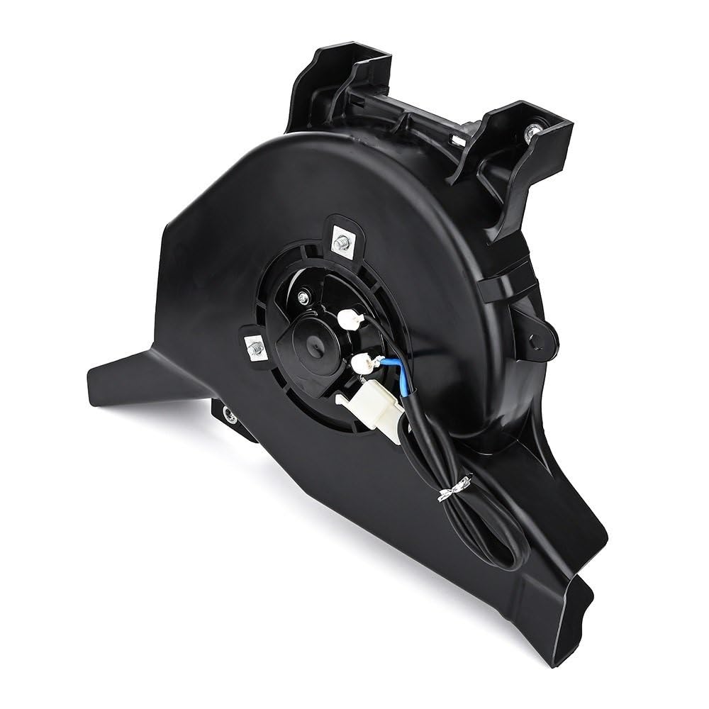 Wentylator silnika Wentylator chłodnicy silnika, chłodnica oleju motocyklowego, wentylator chłodnicy wody, pasuje do Kawasaki, pasuje do Ninja 400 Z400 2018-2023(Fan housing)