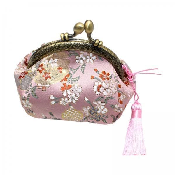 3xWomen's Buckle Coin Purses Floral Change Clasp Closure Pink |Clothing Shoes & Accessories | Womens Accessories | Wallets-image-0