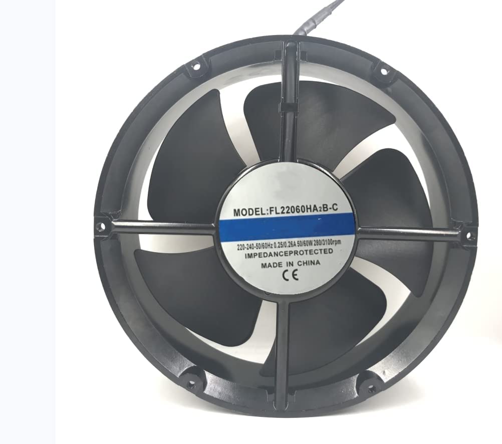 QRUYHBAJU 220V 0.25A 50W 22060 Cooling Fan 220X220X60mm