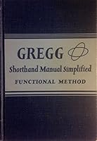 Gregg Shorthand Manual Simplified: Functional Method B0012KU8DQ Book Cover