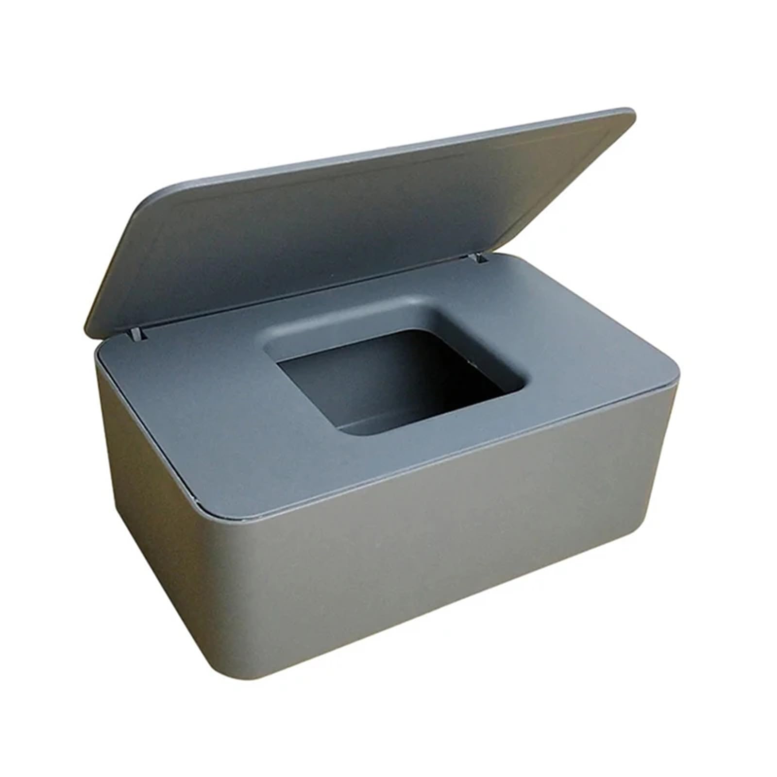 Tissue Box Plastic Tissue Box Wet Holder Wipes Paper Storage Towel Dispenser Home Napkin Organizer(Grey)