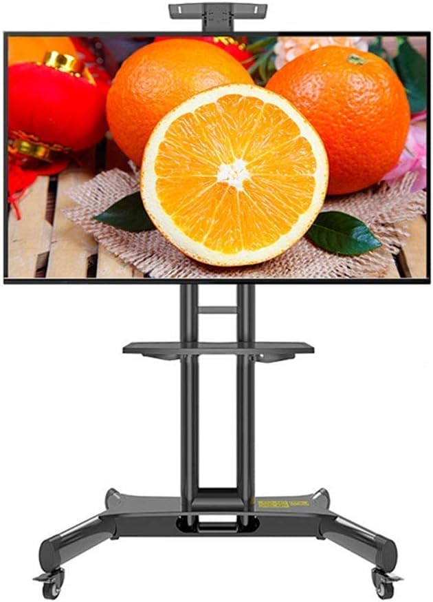 Soporte móvil para TV con ruedas y ajuste de altura miniatura 1