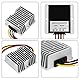 SUPERNIGHT DC DC Buck Converter Wasserdicht Spannung Konverter 48V auf 24V 10A 240W Voltage Converter Adapter Power Supply für Golfwagen, Motor, Lautsprecher, GPS, LED-Auto-Bildschirm ect. Silber