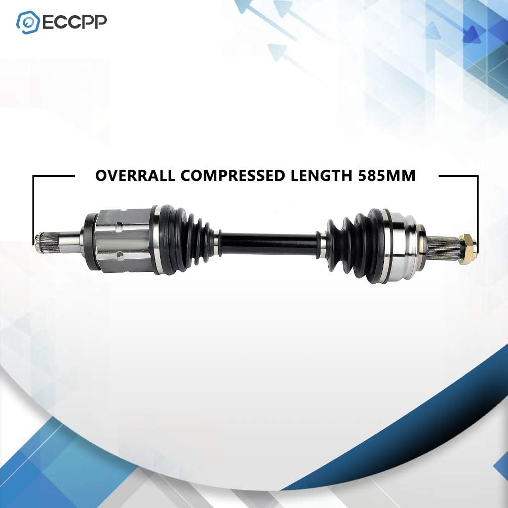 ECCPP/CV Axle Shaft Assembly 2001-2006 for BMW X5 Front Left Driver Side 3 0L 4 4L 4 8L NCV27501