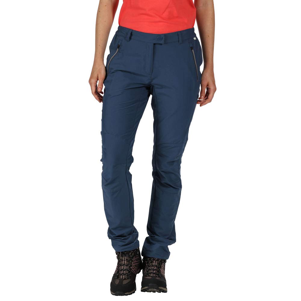 Regatta Ladies Trousers Highton Pantalón Tejido elástico Isotex impermeable Dark Denim