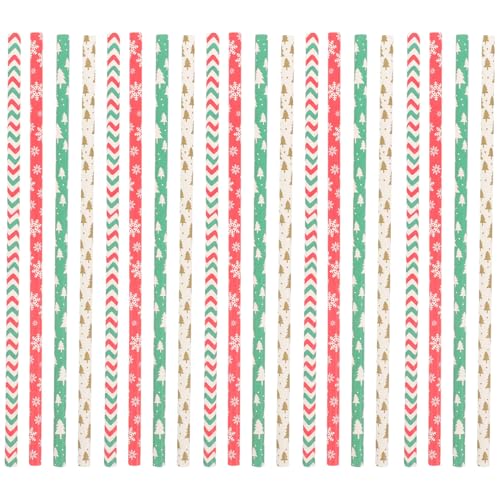 200 pitillos de papel biodegradables para Navidad