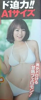 Amazon.co.jp: 磯山さやか 実物大ポスター 2種 雑誌付録 : おもちゃ