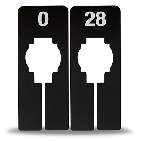 Amazon.com: discount sizing Rectangle Clothing Rack Size Dividers (A-Z ...